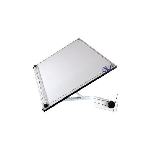 Deska kreślarska ze stelażem i przykładnicą