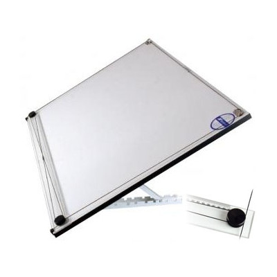 Deska kreślarska ze stelażem i przykładnicą