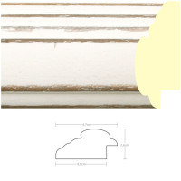 Listwa 970133 biały 47mm, cena za mb