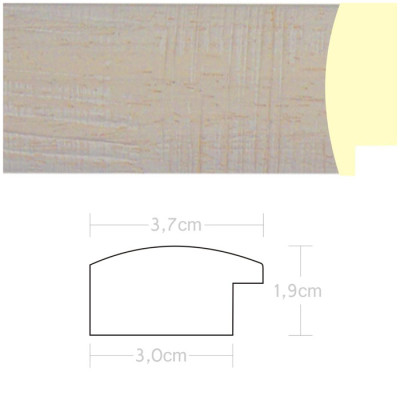 Listwa 970202 biały 37mm, cena za mb