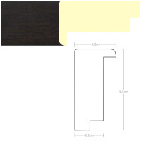 Listwa 970312 wenge 30mm, cena za mb