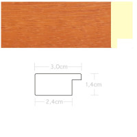 Listwa 970450 wiśna 30mm, cena za mb