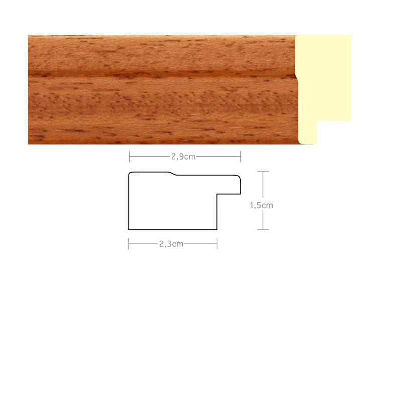 Listwa 970600 jasny brąz 29mm, cena za mb