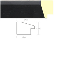 Listwa 970612 czarny 29mm, cena za mb