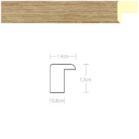 Listwa 970855 złoty 14mm, cena za mb