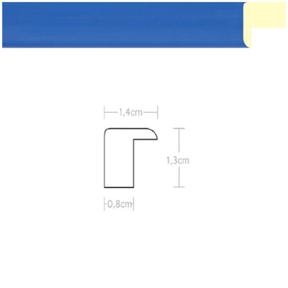 Listwa 970865 niebieski 14mm, cena za mb