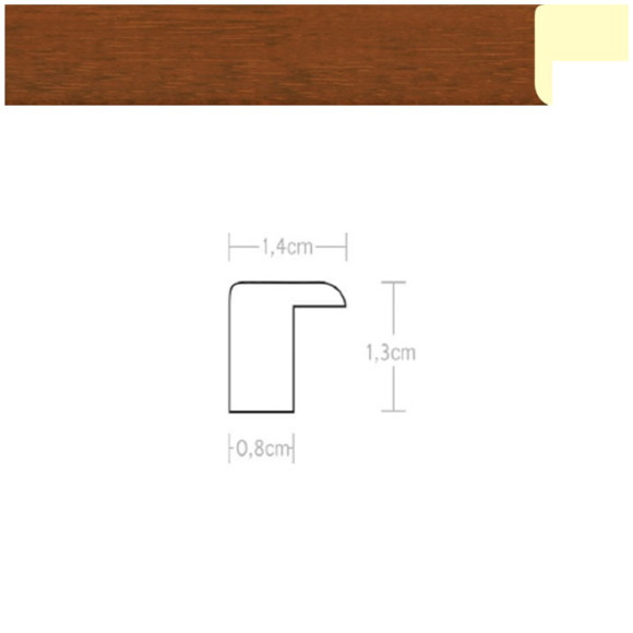 Listwa 970872 brąz 14mm, cena za mb