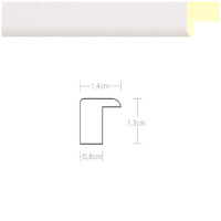 Listwa 970880 biały 14mm, cena za mb