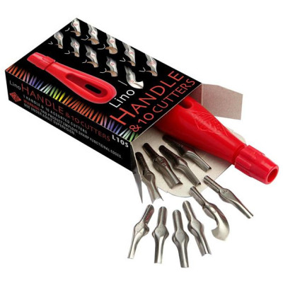 Obsadka lino + 10 dłutek