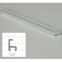 Listwa AL-1 biała, cena za mb