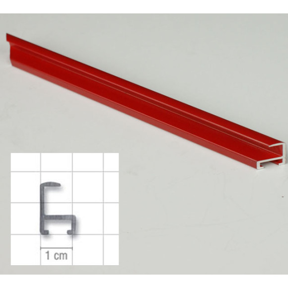Listwa AL-1 czerwona, cena za mb