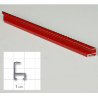 Listwa AL-1 czerwona, cena za mb