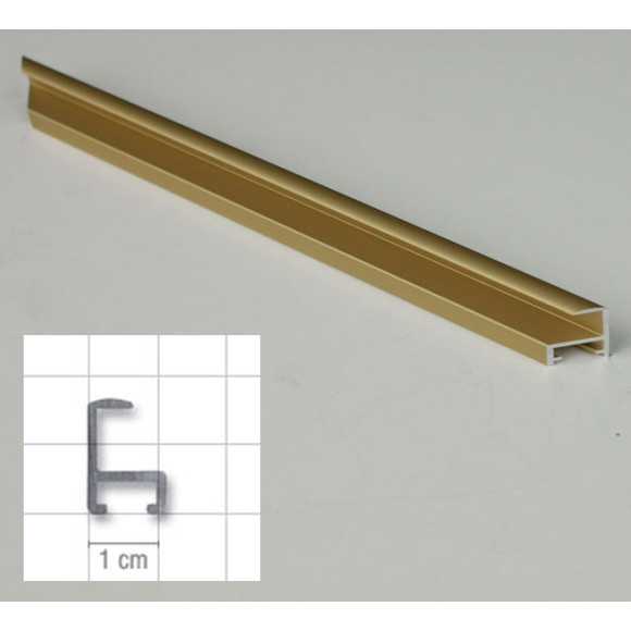 Listwa AL-1 złota anodowana, cena za mb