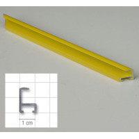 Listwa AL-1 żółta, cena za mb