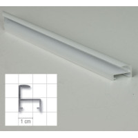 Listwa AL-3 biała, cena za mb