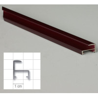 Listwa AL-3 bordowa, cena za mb