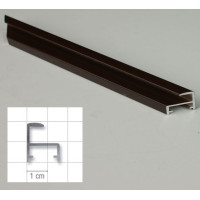 Listwa AL-3 brązowa, cena za mb