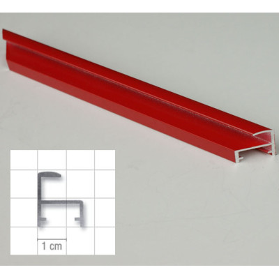 Listwa AL-3 czerwona, cena za mb