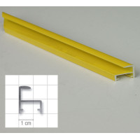 Listwa AL-3 żółta, cena za mb