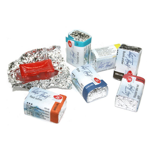 Farba akwarelowa w kostkach White Nights 2,5ml