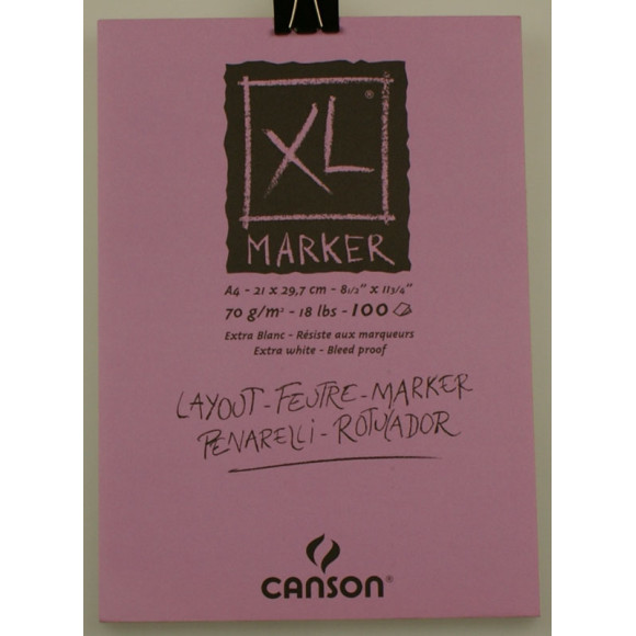 Blok XL Marker Canson 70g A4 100ark.