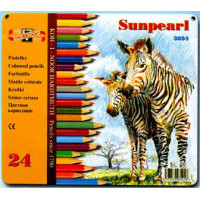 Kredki ołówkowe Sunpearl Zestaw 24 kolorów