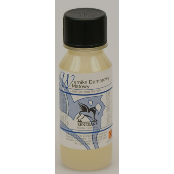 Werniks damarowy matowy 100 ml