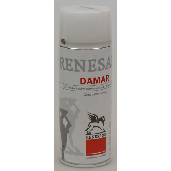 Werniks damarowy satynowy 400 ml spray