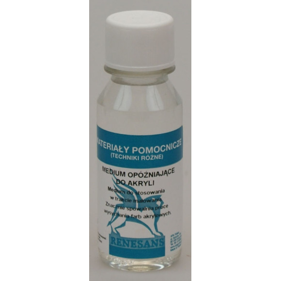 Medium opóźniające do farb akrylowych 100 ml