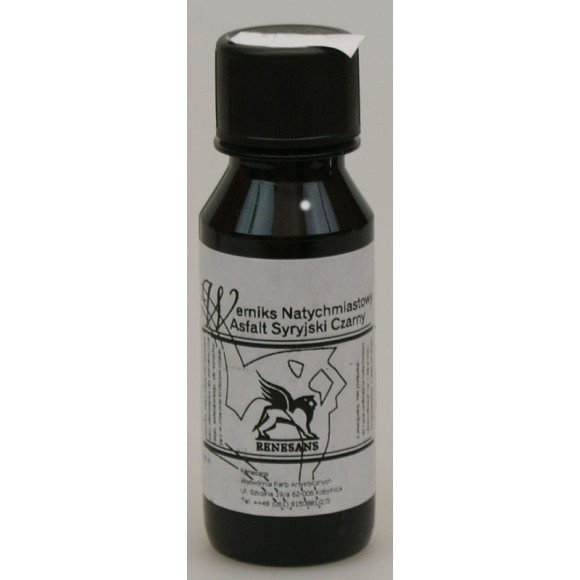 Werniks natychmiastowy asfalt syryjski czarny 100 ml