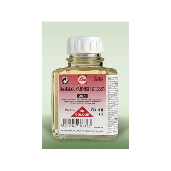 Werniks damarowy z połyskiem 75 ml