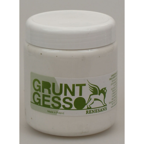 Gesso grunt akrylowy uniwersalny 500 ml biały