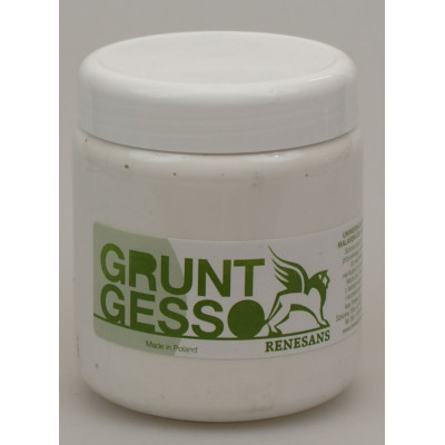 Gesso grunt akrylowy uniwersalny 500 ml biały