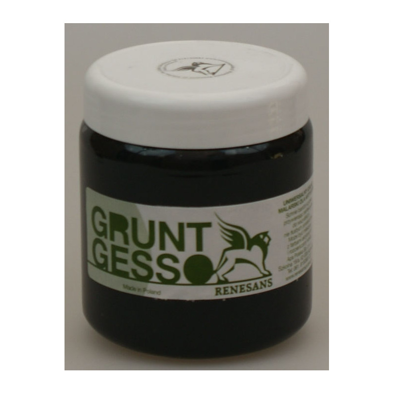 Gesso grunt akrylowy uniwersalny 500 ml czarny