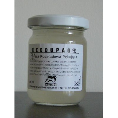 Decoupage masa podkładowa pękająca 125 ml
