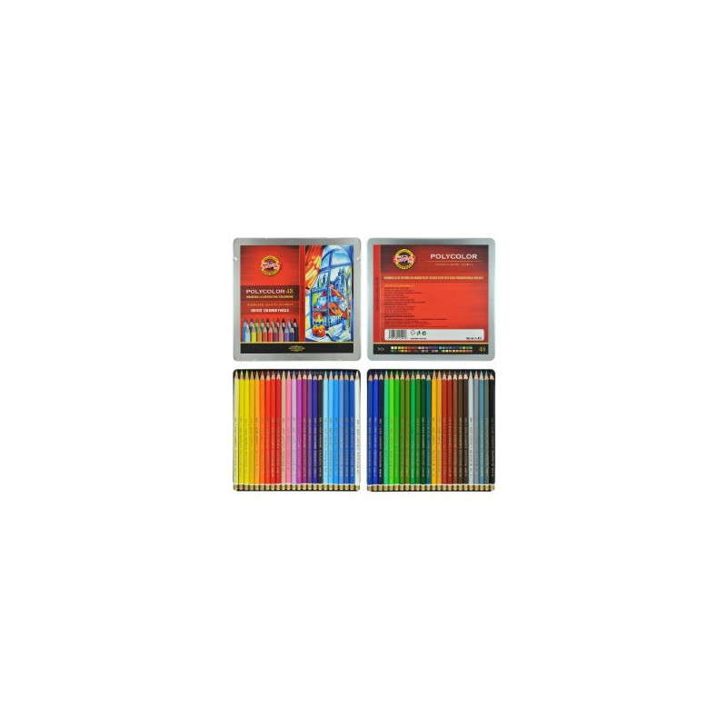 Kredki ołówkowe Polycolor 48 kolorów