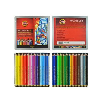 Kredki ołówkowe Polycolor 48 kolorów