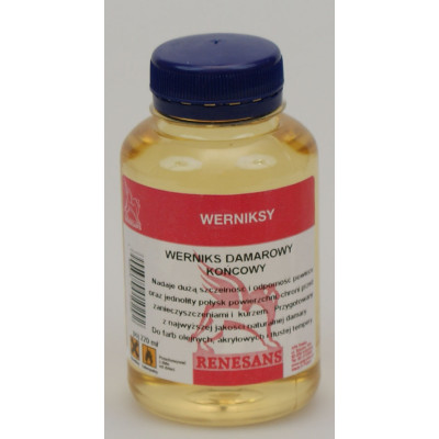 Werniks damarowy końcowy 500 ml