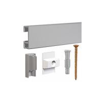 Szyna zatrzaskowa Click Rail ścienna szczotkowana 200 cm