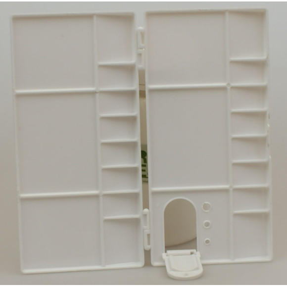 Paleta plastikowa-pudełko na akwarele 10x20cm