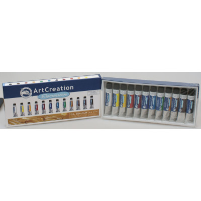 Zestaw farb olejnych Art Creation Expression 12 kolorów po 12ml