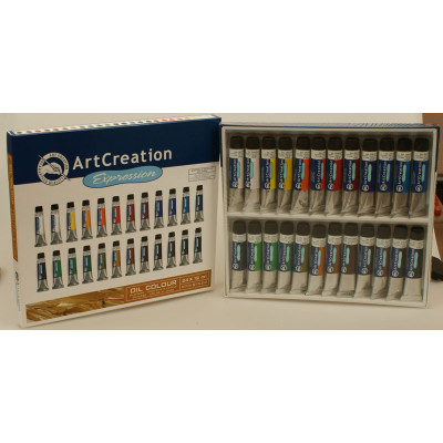 Zestaw farb olejnych Art Creation Expression 24 kolory po 12ml