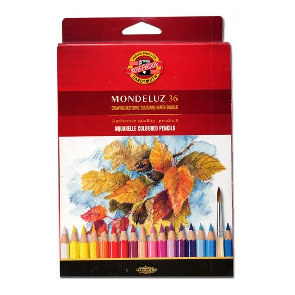 Kredki akwarelowe Mondeluz 36 kolorów
