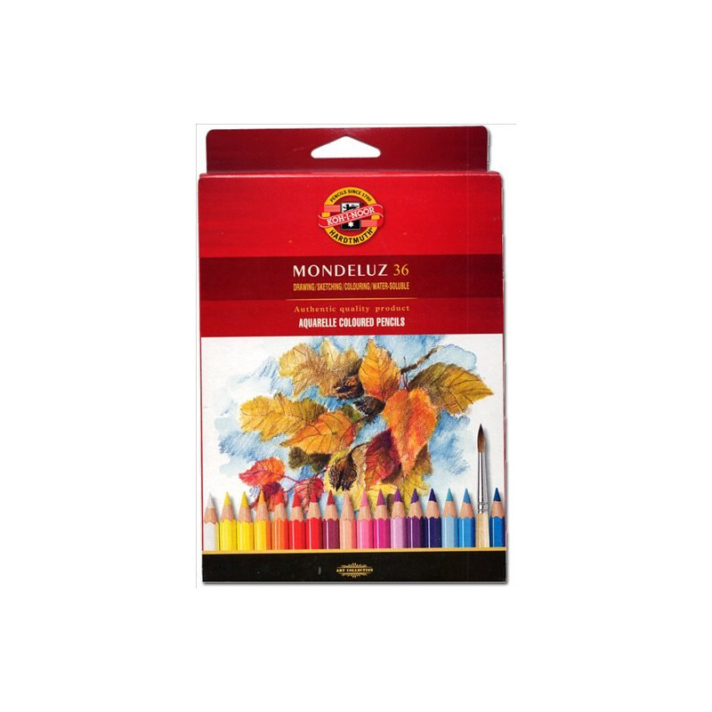 Kredki akwarelowe Mondeluz 36 kolorów