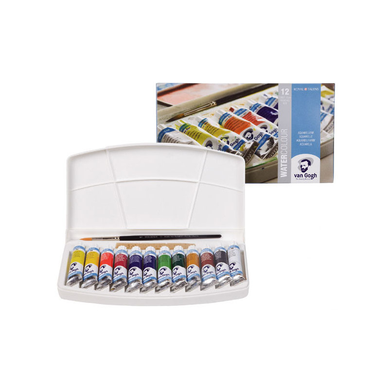 Zestaw farb akwarelowych Van Gogh 12 kolorów po 10ml