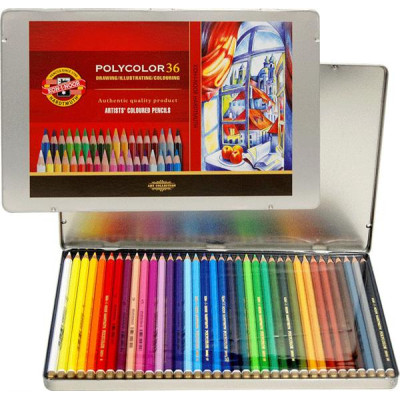 Kredki ołówkowe Polycolor 36 kolorów