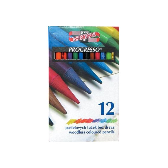 Kredki ołówkowe Progresso 12 kolorów