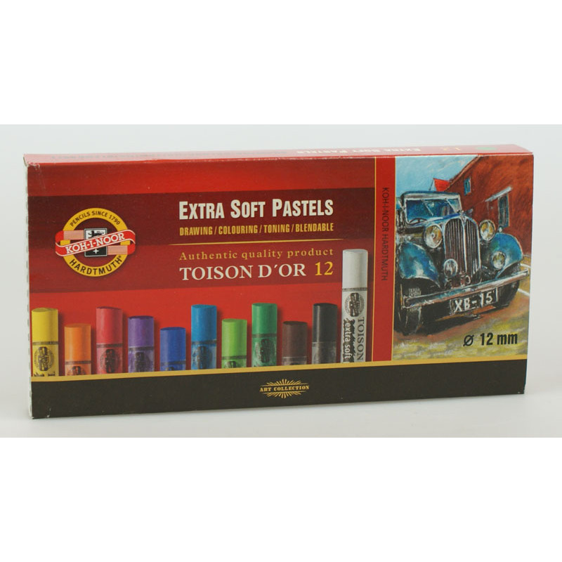 Pastele suche Toison Dor Extra Soft 12 kolorów