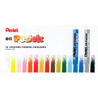 Pastele olejne Pentel 16 kolorów