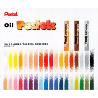 Pastele olejne Pentel 36 kolorów